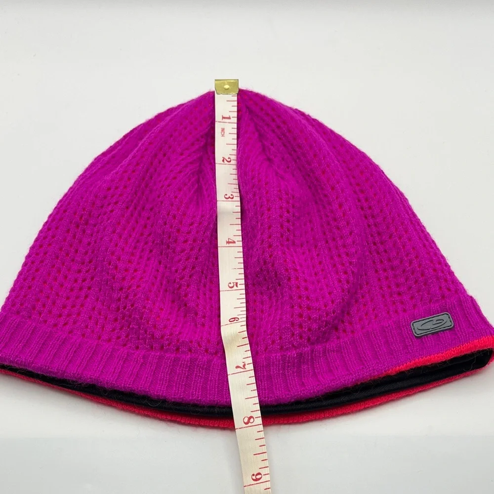 Champion Pink Running Beanie with Cool Black Lining
